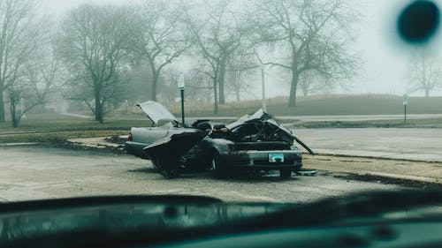 Nanda & Associate Lawyers Canada - A car badly damaged due to a car accident
