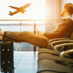 Nanda & Associate Lawyers Canada - A person sitting at an airport