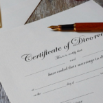 Nanda & Associate Lawyers Canada - Divorce papers on a lawyer's office desk