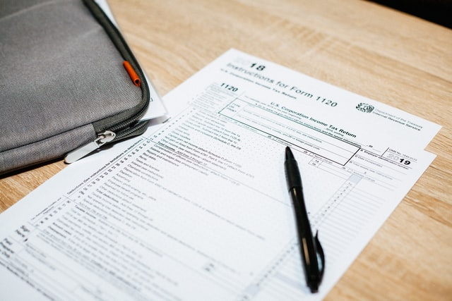 A document on the table 