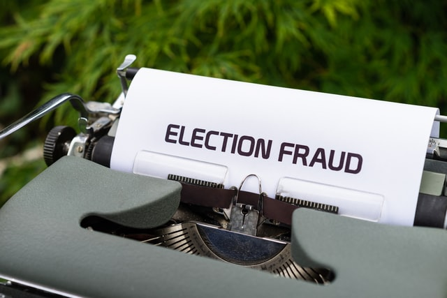 Nanda & Associate Lawyers Canada - Election fraud written on a paper