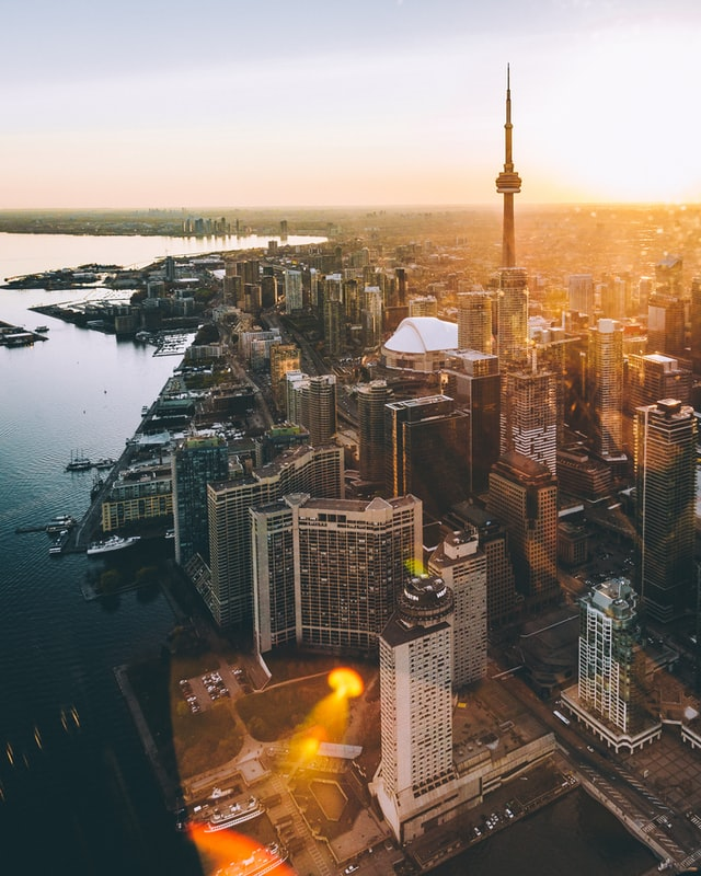 Nanda & Associate Lawyers Canada - Helicopter view of Canada