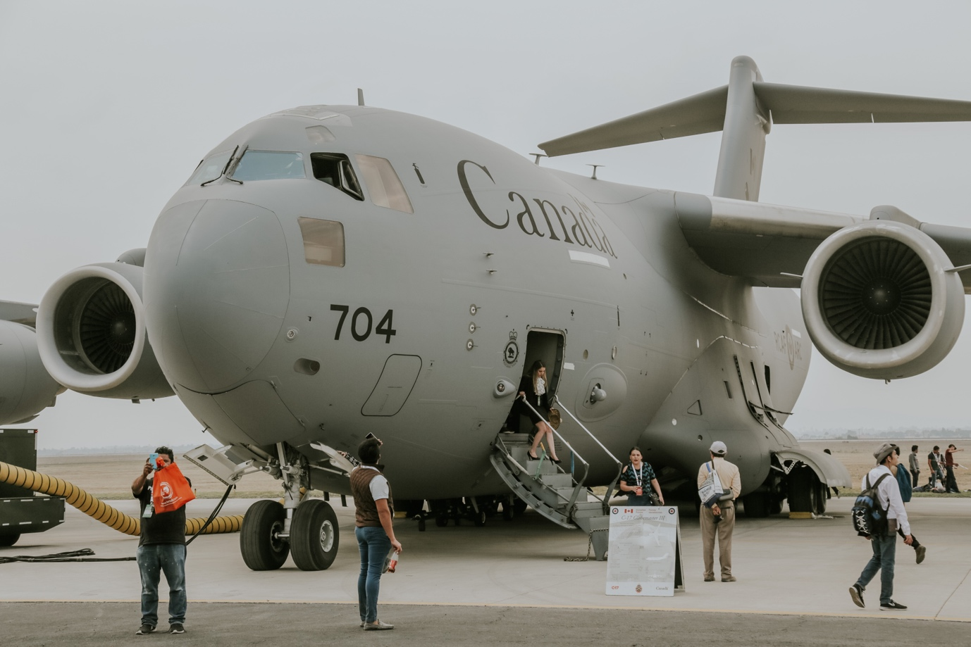 Nanda & Associate Lawyers Canada - People disembarking Canadian aircraft