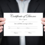 Nanda & Associate Lawyers Canada - A lawyer holding a divorce certificate