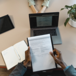 Nanda & Associate Lawyers Canada - A man looking at a CV
