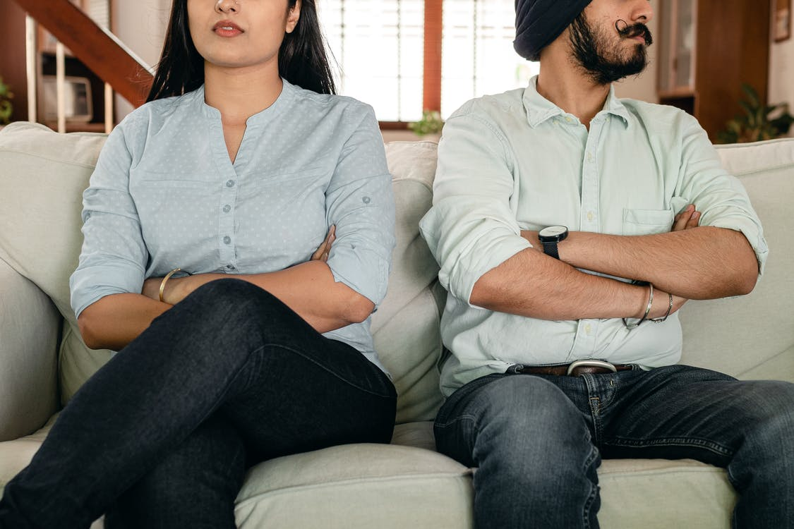 Nanda & Associate Lawyers Canada - Couple in disagreement
