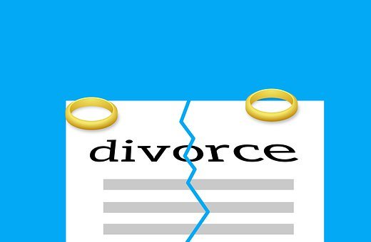 Nanda & Associate Lawyers Canada - An illustration of divorce papers.