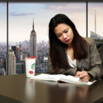 Nanda & Associate Lawyers Canada - woman working with documents in an office