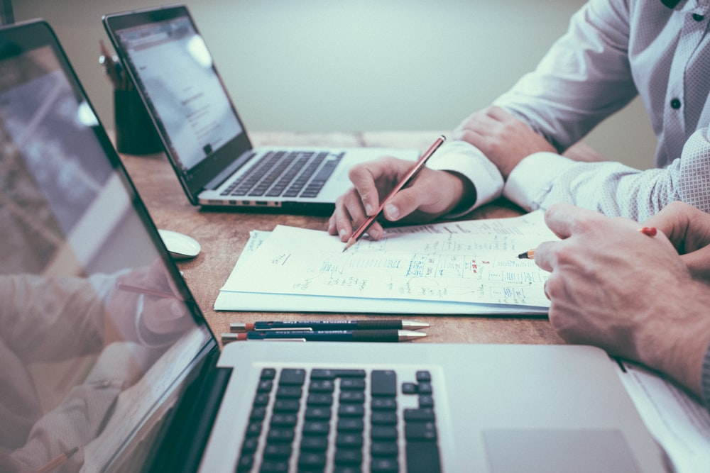 Canadian immigration lawyer helping a client