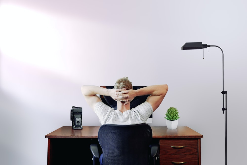 Nanda & Associate Lawyers Canada - A person working from home.