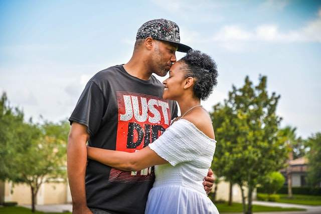 Nanda & Associate Lawyers Canada - A husband hugging his wife after spousal sponsorship approval