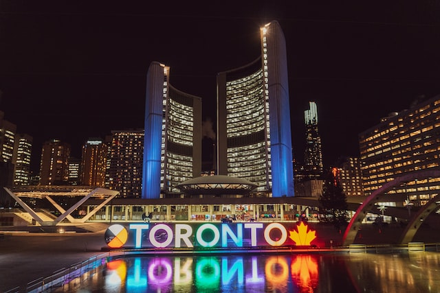 Nanda & Associate Lawyers Canada - The Toronto symbol lightening up