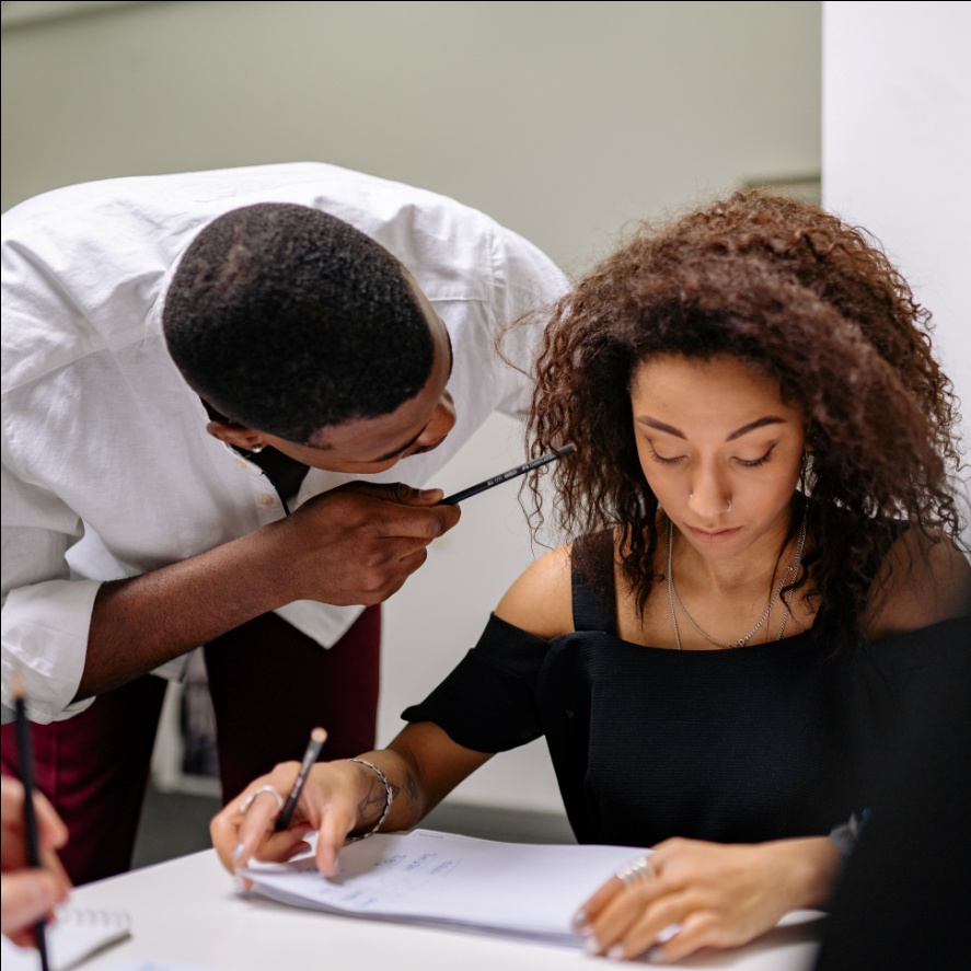 Nanda & Associate Lawyers Canada - A woman being harassed at work.
