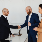 Nanda & Associate Lawyers Canada - A couple consulting with a divorce lawyer.