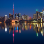 Nanda & Associate Lawyers Canada - A view of buildings during the night.
