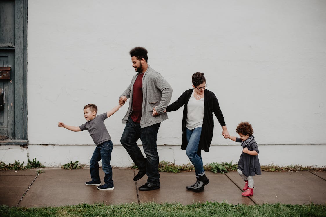 Nanda & Associate Lawyers Canada - blended family walking down the street
