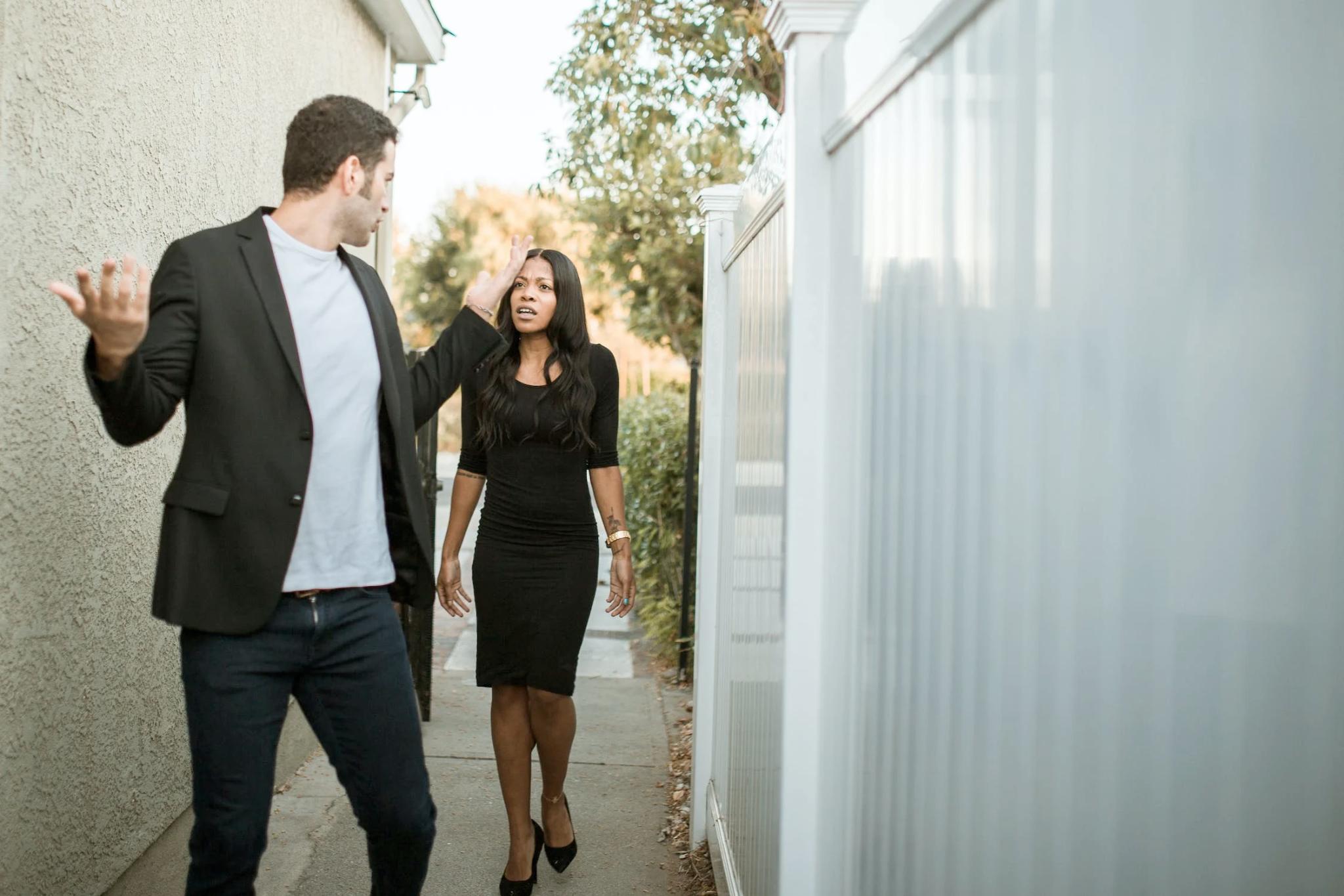 Nanda & Associate Lawyers Canada - An image of a man and woman arguing