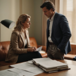 Nanda & Associate Lawyers Canada - A man and woman discussing documents