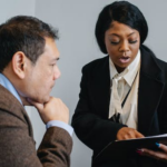 Nanda & Associate Lawyers Canada - Businessman in a meeting with a professional legal counsellor