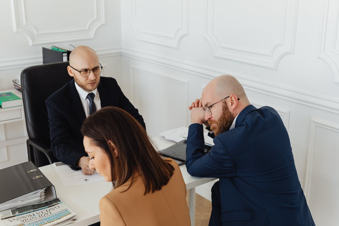 Nanda & Associate Lawyers Canada - A man and woman with a lawyer