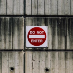 Nanda & Associate Lawyers Canada - Closeup of a do not enter sign